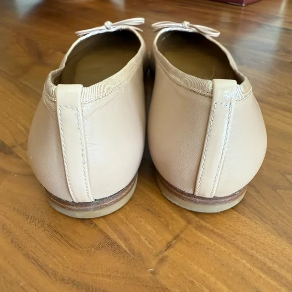 Margaux Women's Cream Ballet Flats - 7 Narrow - Picture 4 of 9